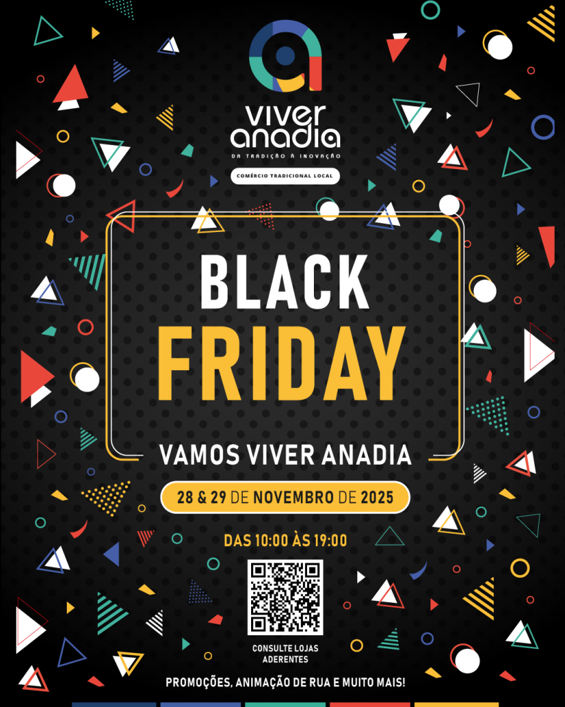 Save the Date! Black Friday Anadia – 28 e 29 de Novembro