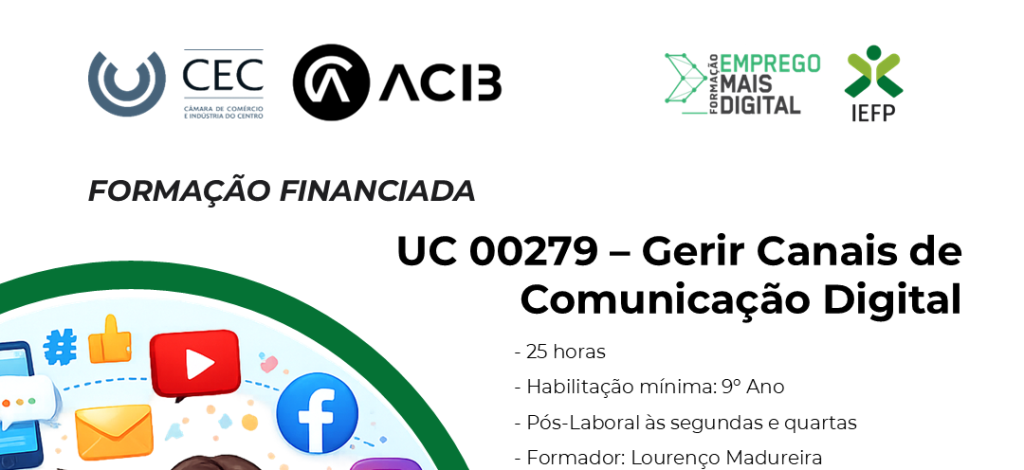 Formação em Gestão de Conteúdos Digitais