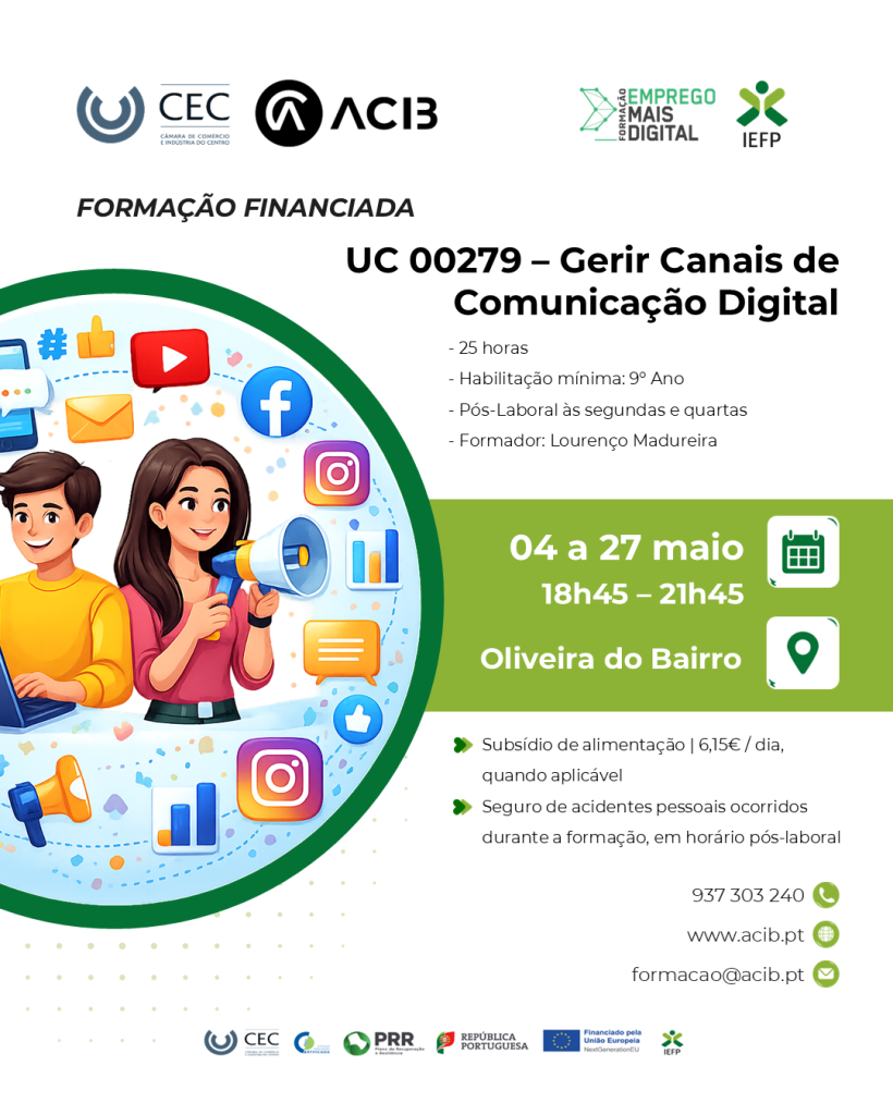 Formação em Gestão de Conteúdos Digitais